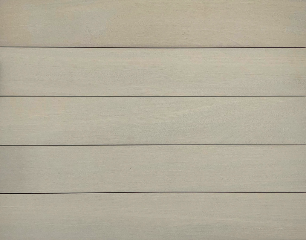 Sapele weathered cladding