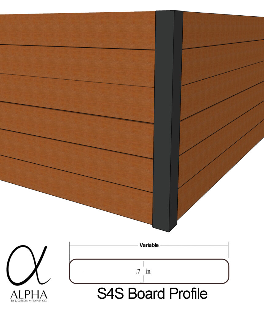 alpha cladding profiles