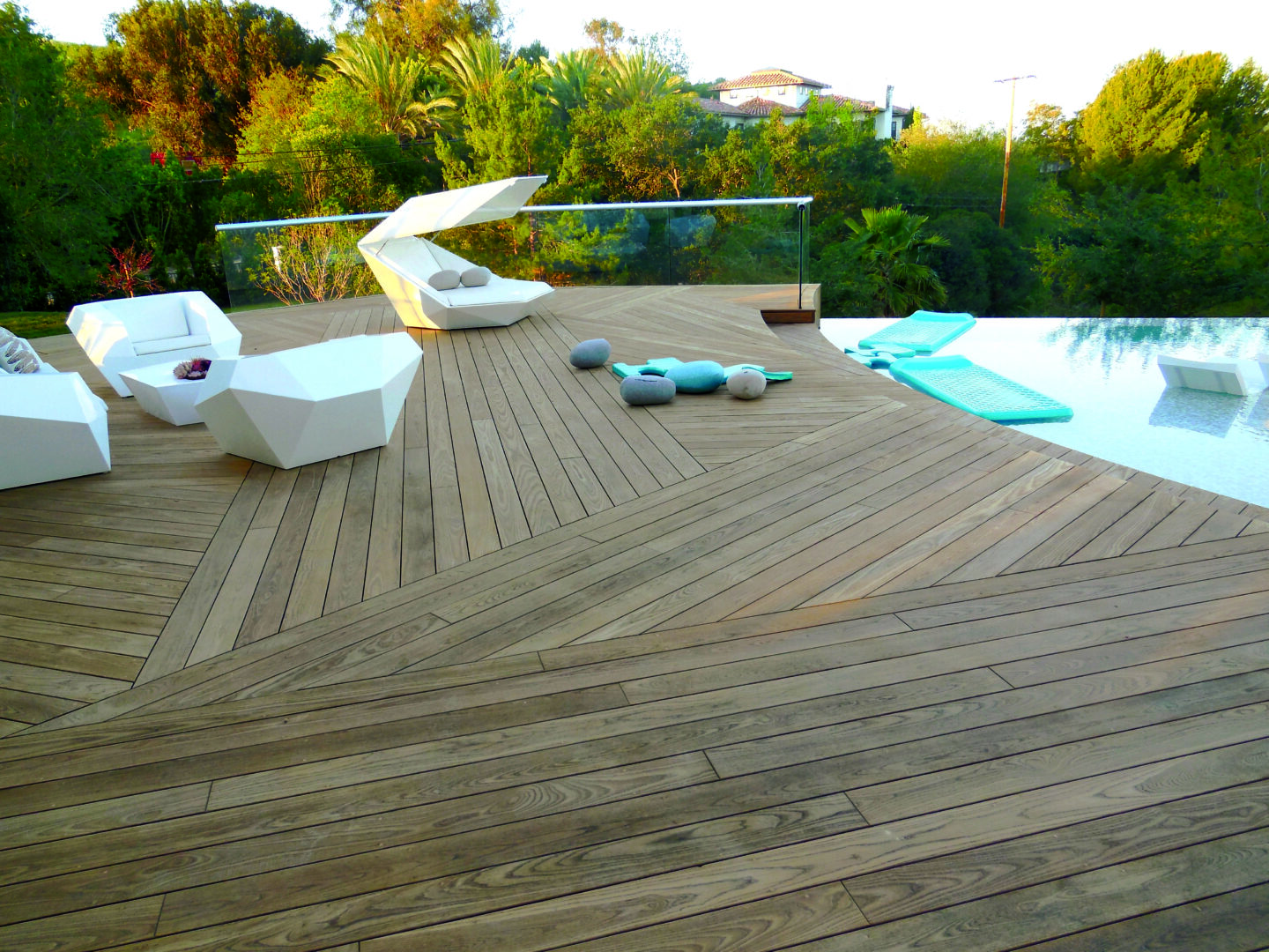 Thermory Ash decking