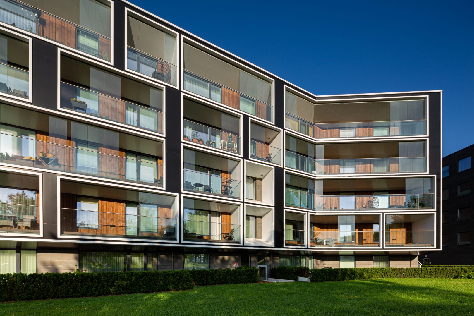 thermally modified clear pine cladding