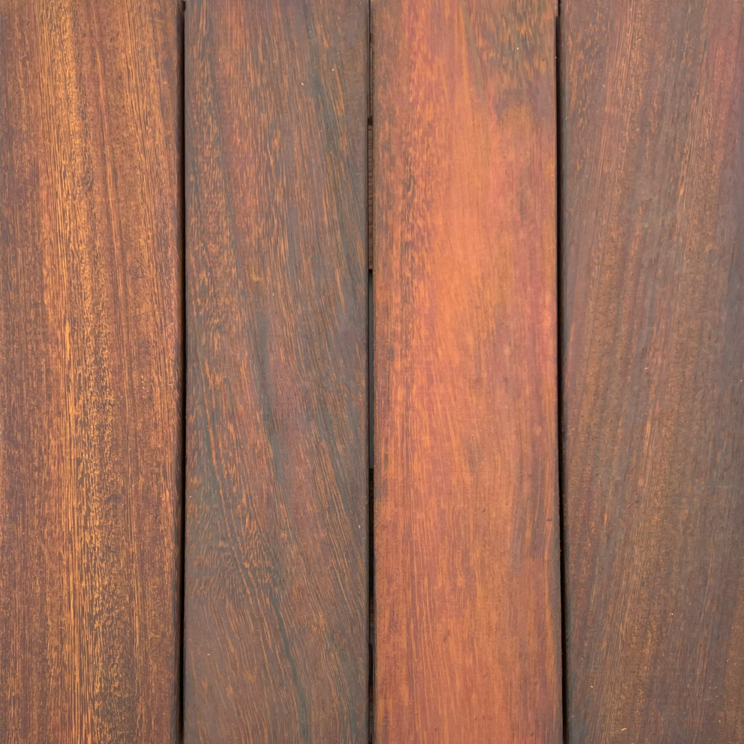 thermally modified Iroko cladding