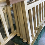 Accoya deck railing